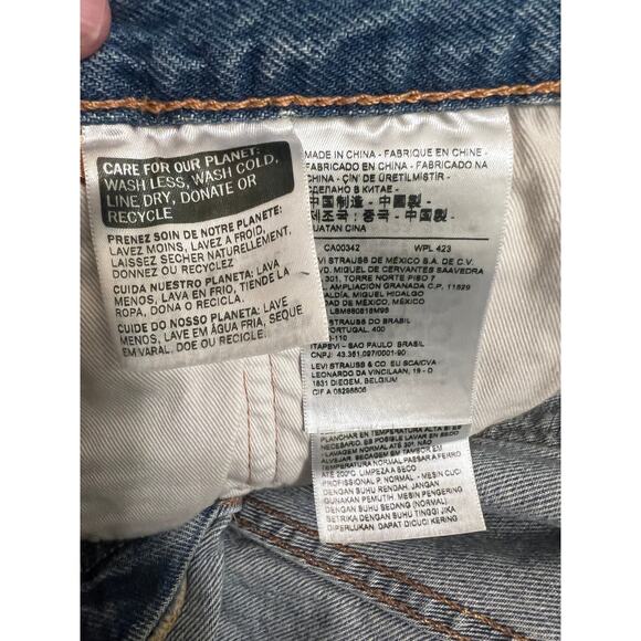 Levi's X Grateful Dead Collab 501 Men's Big E Jeans 36x32 Comes w/Patches Rare - Picture 10 of 13